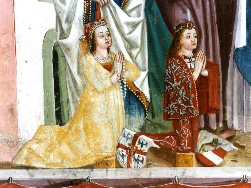 Simon v. Taisten, Paola v. Gonzaga & Leonhard v. Görz. © Baptist
