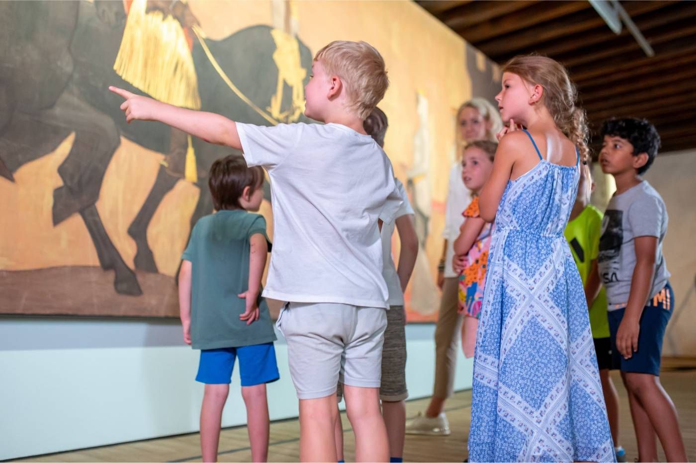 Albin Egger-Lienz entdecken 2 (c) Museum Schloss Bruck, Foto Markus Mayr