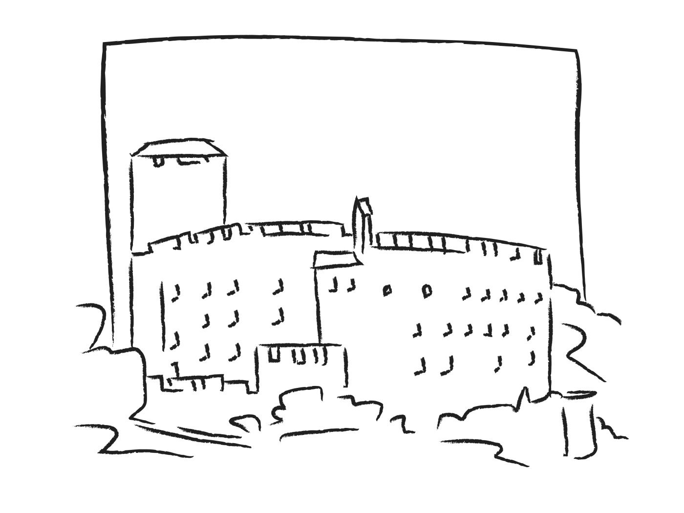 Sperre Parkplatz
