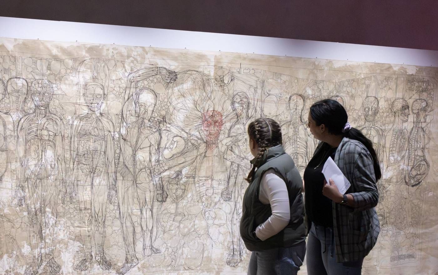 Hermann Nitsch, Das letzte Abendmahl, 1983, Galerie Sommer, Graz (c) Brunner Images