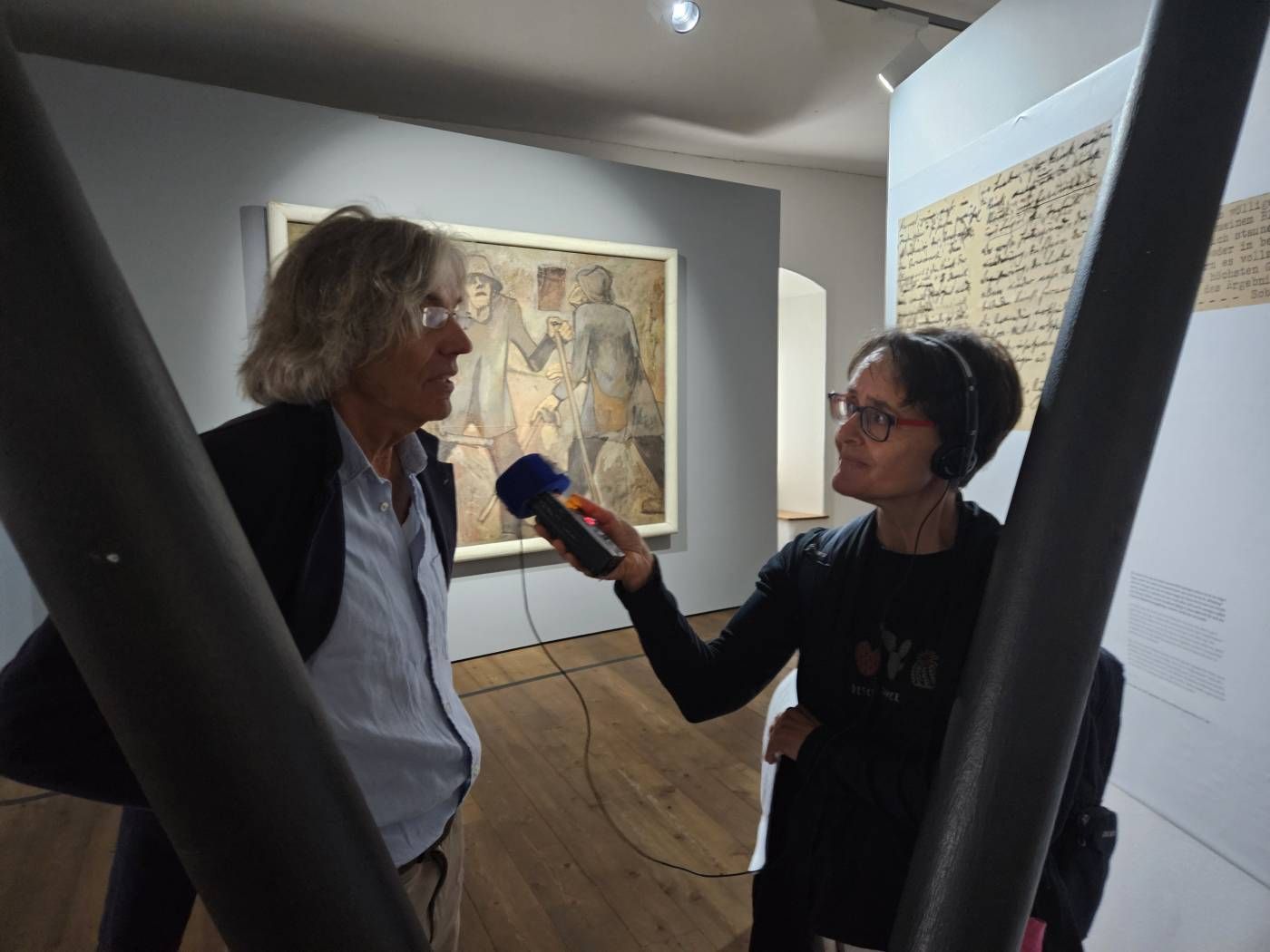 Heike Tschenett mit Carl Kraus