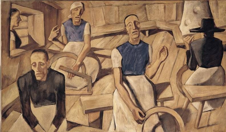 Kriegsfrauen, 1918 – 1922. © Stanger