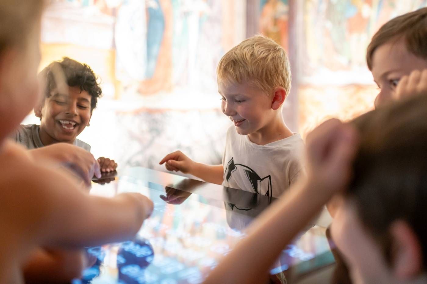 Spielerisch die Geschichte erkunden (c) Museum Schloss Bruck, Foto Markus Mayr